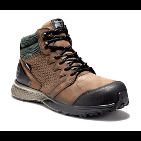 TIMBERLAND PRO MEN'S REAXION
SAFETY BOOTS - BROWN - Picture 8 of 8